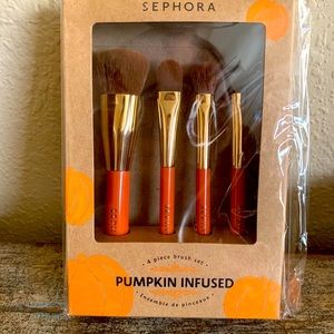 Sephora pumpkin infused mini brush set